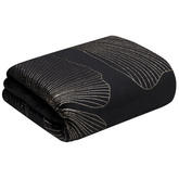 Koc Fla czarny 150x200