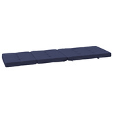 Poduszka na zewnątrz 2 pcs Granatowy 180 x 55 x 7 cm tkanina