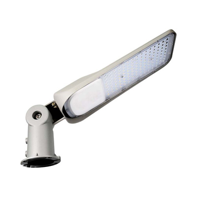 50W Lampa uliczna LED z czujnikiem i regulowanym uchwytem / Chip SAMSUNG / Barwa:4000K / Obudowa: Szara