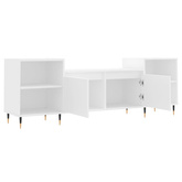 vidaXL Szafka pod TV, biała, 80x36x50 cm, materiał drewnopochodny wariant 14