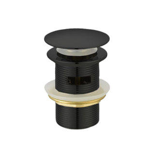 Korek do wanny wolnostojącej + przelew, kolor czarny SU-AN-004-M Invena