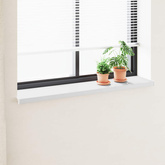 Parapet okienny Biały 120 x 35 x 4,5 cm PVC