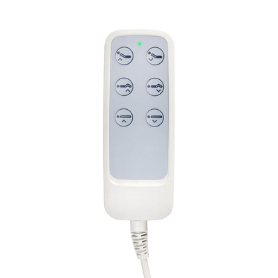 Fotel kosmetyczny elektryczny SILLON Lux 273b 3 silniki szary 144069