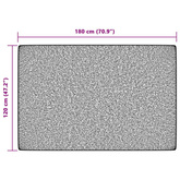 vidaXL Dywan zewnętrzny/wewnętrzny, kolorowy 120x180cm, antypoślizgowy