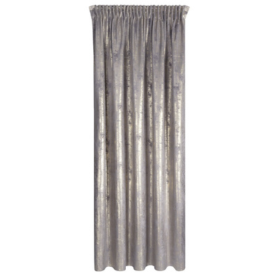 Zasłona Renia stalowa 140x270