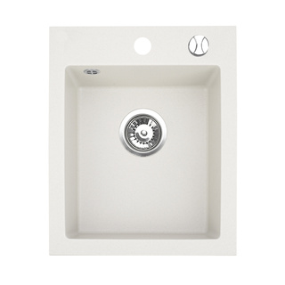 Zlewozmywak Rigo 01 / biały arktyczny