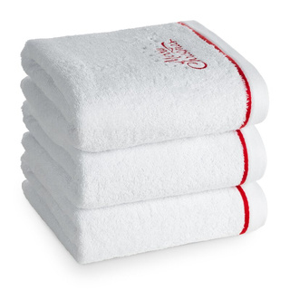 RĘCZNIK ŚWIATECZNY GERDA3 70 X 140 CM BIAŁY