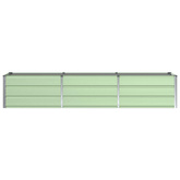 Donica Zielony 240 x 80 x 45 cm Stal