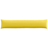 Poduszki na sofę 2 pcs Jasnożółty 200 x 40 cm tkanina