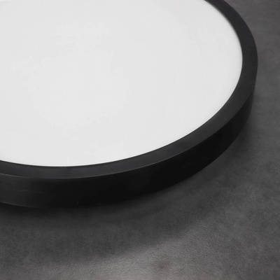 Plafon PERETI 18W czarny pierścień 29,5cm, 3000K barwa ciepła, 1800lm, IP44, 220-240V EDO777611 EDO Solutions