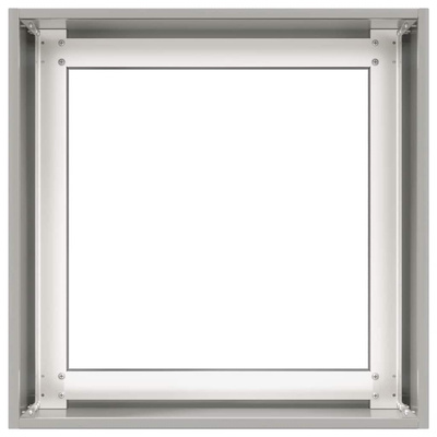 Doniczka 40x40x40 cm Stal nierdzewna
