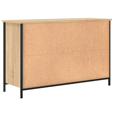 Szafka pod TV, dąb sonoma, 100x35x65 cm materiał drewnopochodny