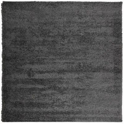 vidaXL Dywan z długim włosiem PAMPLONA, antracytowy, 160x160 cm