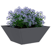 Doniczka ogrodowa 5 pcs Antracyt 35 x 35 x 15 cm