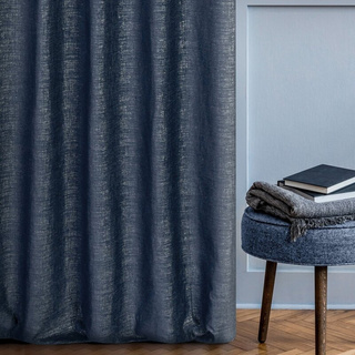 Zasłona Palermo granatowa 140x270