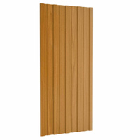 Panel dachowy 36 pcs naturalny 100 x 45 cm Stal galwanizowana