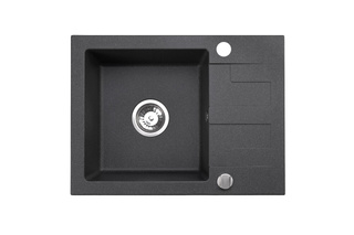 Zlewozmywak Neli 59 08 / czarny nakrapiany