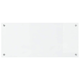 Panel kuchenny przezroczysty 90 x 40 cm szkło hartowane