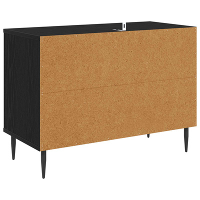 Szafka pod telewizor MAINZ 69 x 33 x 50,5 cm Czarny dąb