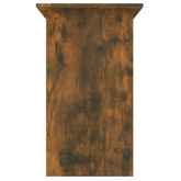 vidaXL Biurko, przydymiony dąb, 80x45x74 cm, materiał drewnopochodny