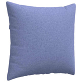 Poduszki na sofę 2 pcs Niebieski dżins 50 x 50 cm tkanina