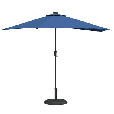 Parasolka ogrodowa 294 x 150 x 224 cm Poliester i Stal