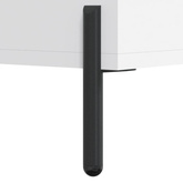 vidaXL Szafka pod TV, biała, 80x36x50 cm, materiał drewnopochodny