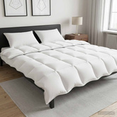 Zestaw kołdry i poduszek 3 szt. 260 x 240 cm Zima 700 g/szt