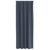 Firany blackout z kółkami 2 pcs Antracyt 225 x 140 cm Poliester