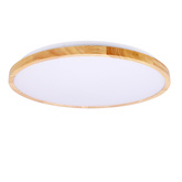Plafon LED biały drewno 36W 4000K Gandava 14-75260