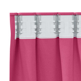 Firany blackout z kółkami 2 pcs Jasnoróżowy 245 x 140 cm