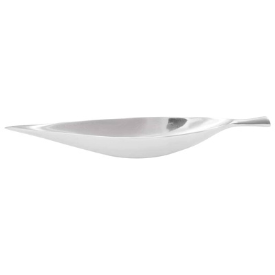 Kosz na owoce Srebrny 60 x 15 x 8 cm Aluminium