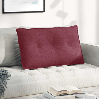 Poduszka na plecy Czerwone wino 80 x 19 x 50 cm tkanina