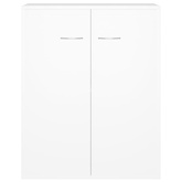 Szafka, biała, 60x30x75 cm, materiał drewnopochodny