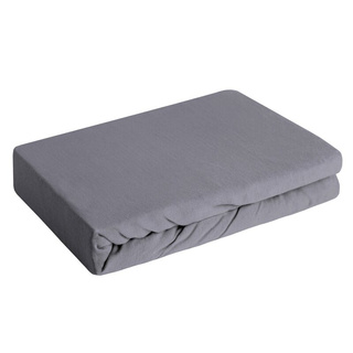 Prześcieradło Prze ciemnostalowe 220x200