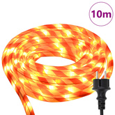 Lina świetlna z 240 diodami LED Ciepła biel 10 m PVC