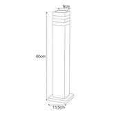 Lampa ogrodowa stojąca K-8208 z serii TAMIZA