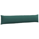 Poduszki na sofę 2 pcs Ciemna zieleń 200 x 40 cm tkanina