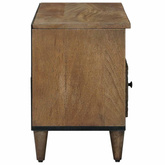 Szafka pod telewizor Brązowy 100 x 33 x 46 cm Drewno z mango