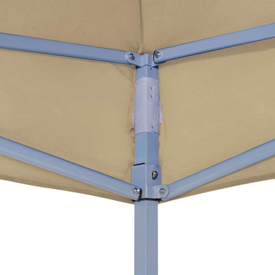 Dach do namiotu imprezowego, 2 x 2 m, beżowy, 270 g/m?