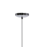 Lampa wisząca Imperia niebieska pojedyncza do jadalni nad stół E27