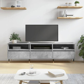 vidaXL Szafka pod TV, szarość betonu, 150x30x44,5 cm wariant 4