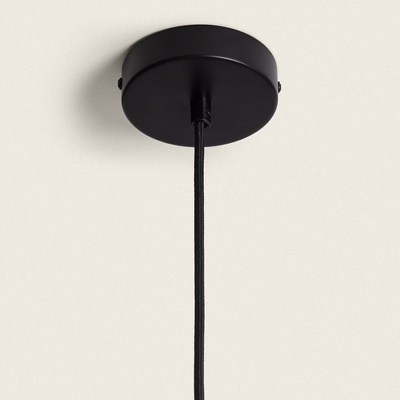 Lampa Wisząca ze Szkła Miodowego 28cm E27 Abruzzo Coco