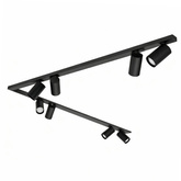 Lampa sufitowa BORA KJ2109 8xGU10 czarny