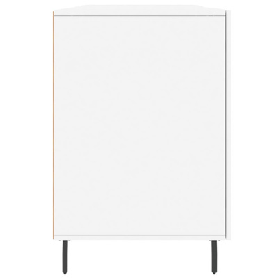 vidaXL Biurko, białe, 140x50x75 cm, materiał drewnopochodny wariant 7