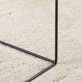 vidaXL Dywan OVIEDO z krótkim włosiem, beżowy, Ø 120 cm