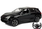 Auto R/C Porsche Cayenne Turbo Rastar 1:14 Czarne na Pilota
