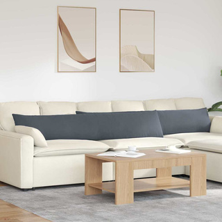 Poduszki na sofę 2 pcs Ciemnoszary 200 x 40 cm