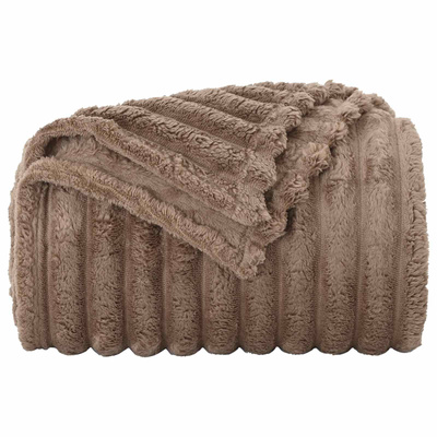 Koce narzutowe 6 pcs Camel 200 x 150 cm Polar