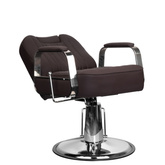 Gabbiano fotel barberski Rufo brązowy 125393